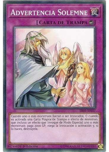Advertencia Solemne