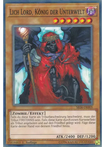 Lich Lord, König der Unterwelt — Structure Deck: Lair of Darkness