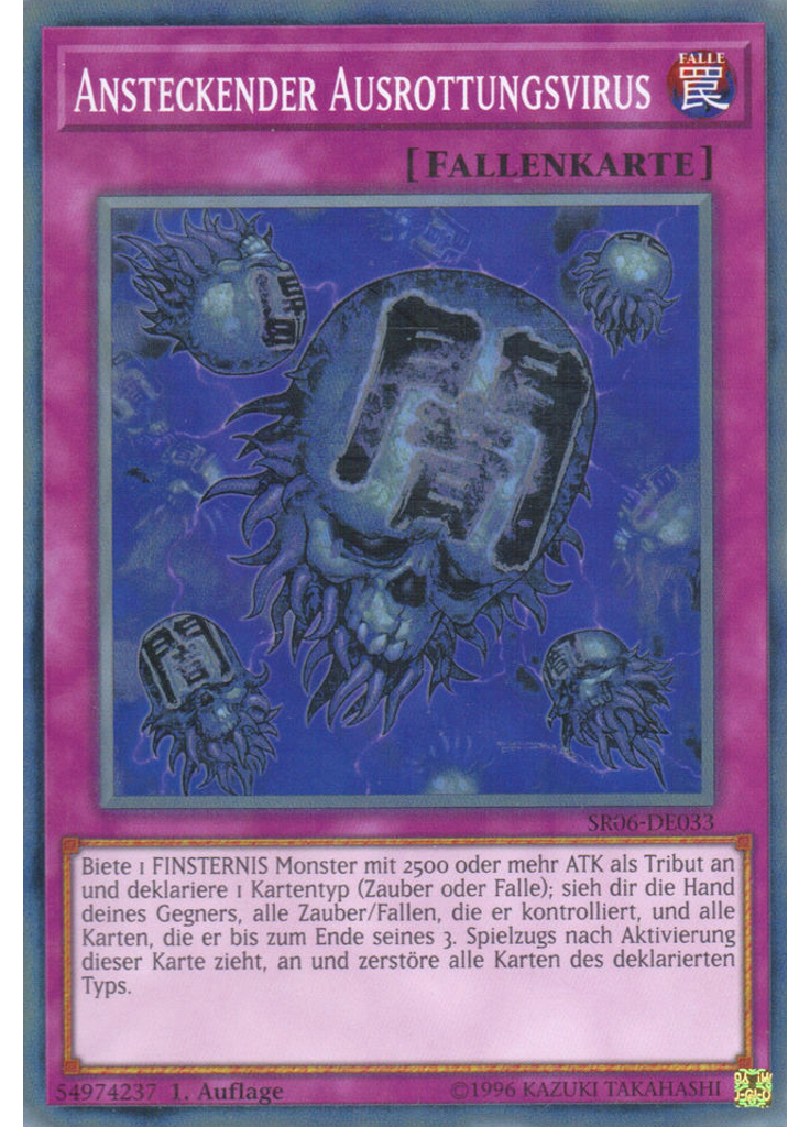 Ansteckender Ausrottungsvirus