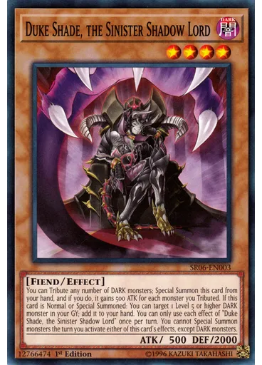 Duke Shade, the Sinister Shadow Lord