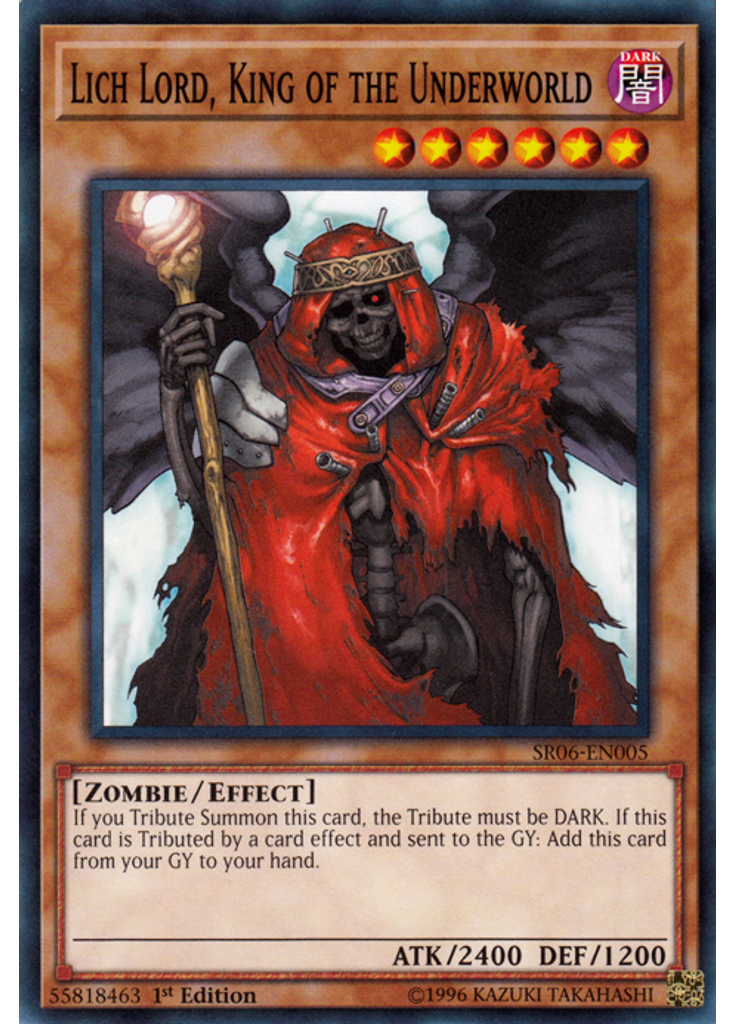 Lich Lord, King of the Underworld