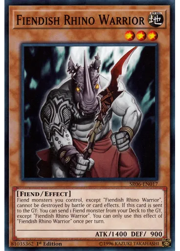 Fiendish Rhino Warrior