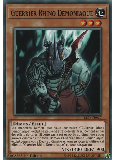 Guerrier Rhino Démoniaque