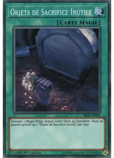 Objets de Sacrifice Inutile