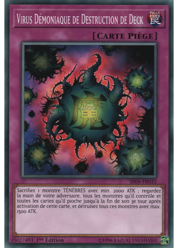 Virus Démoniaque de Destruction de Deck