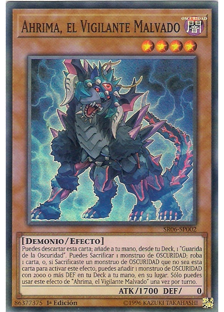 Ahrima, el Vigilante Malvado