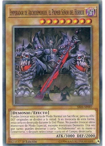 Emperador de Archidemonios, el Primer Señor del Horror