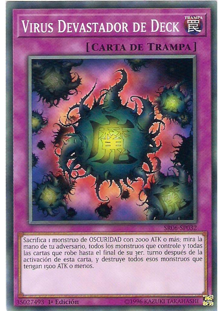 Virus Devastador de Deck