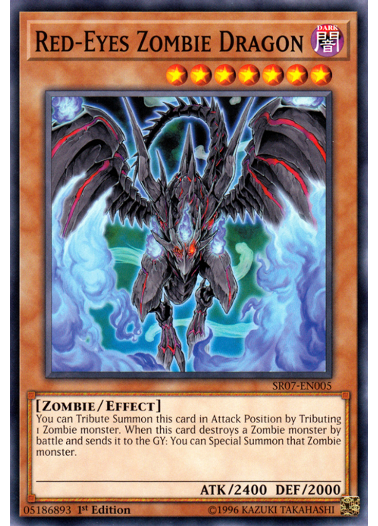 Red-Eyes Zombie Dragon