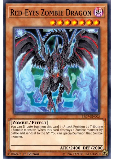 Red-Eyes Zombie Dragon
