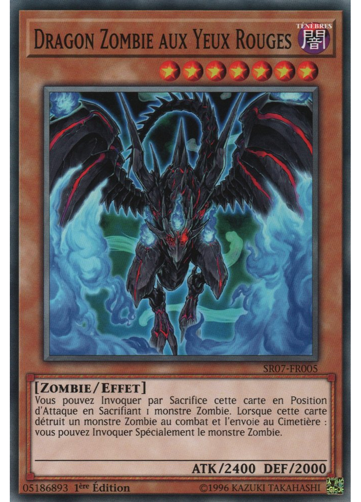 Dragon Zombie aux Yeux Rouges