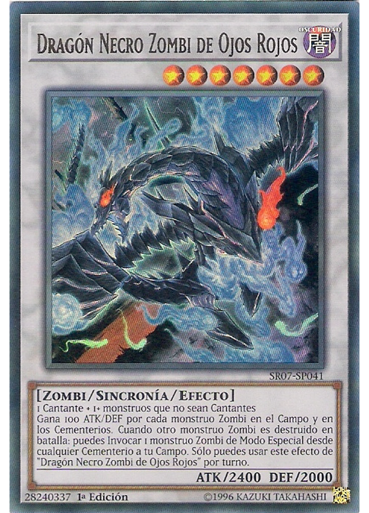 Dragón Necro Zombi de Ojos Rojos
