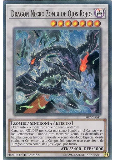 Dragón Necro Zombi de Ojos Rojos