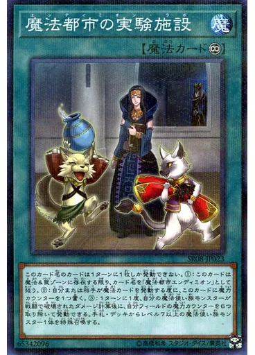 魔法都市の実験施設