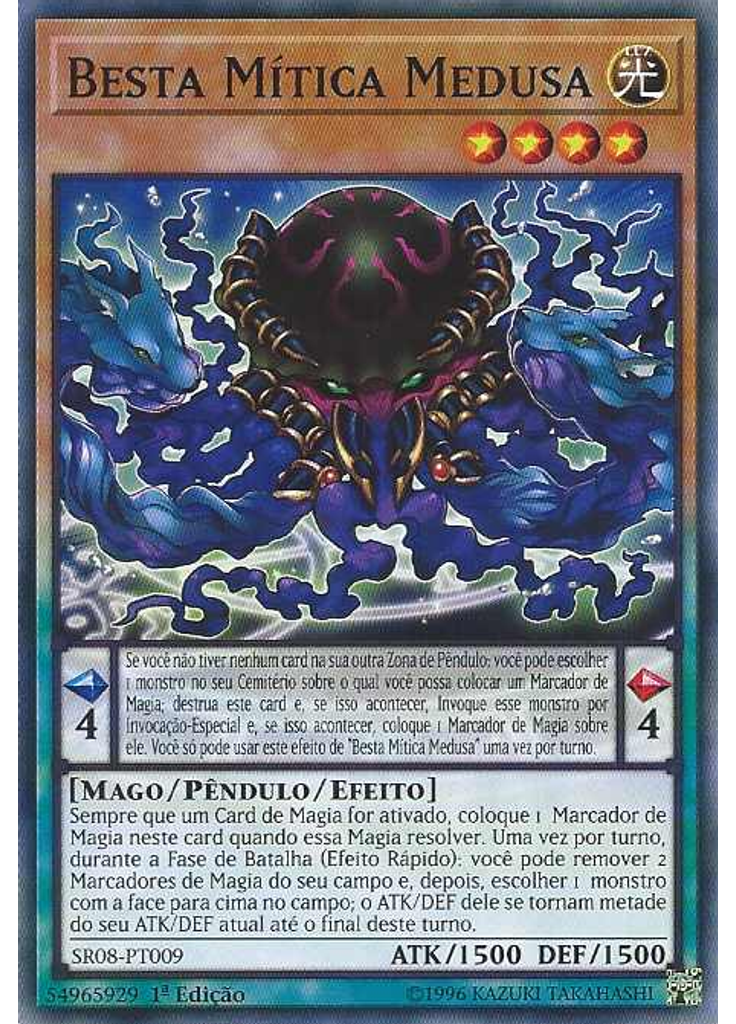 Besta Mítica Medusa