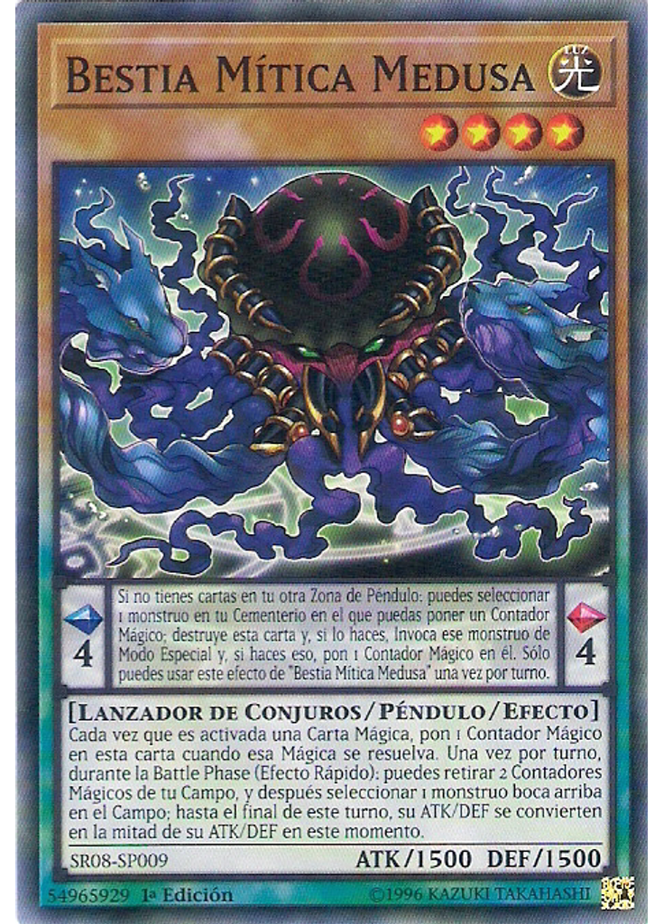 Bestia Mítica Medusa