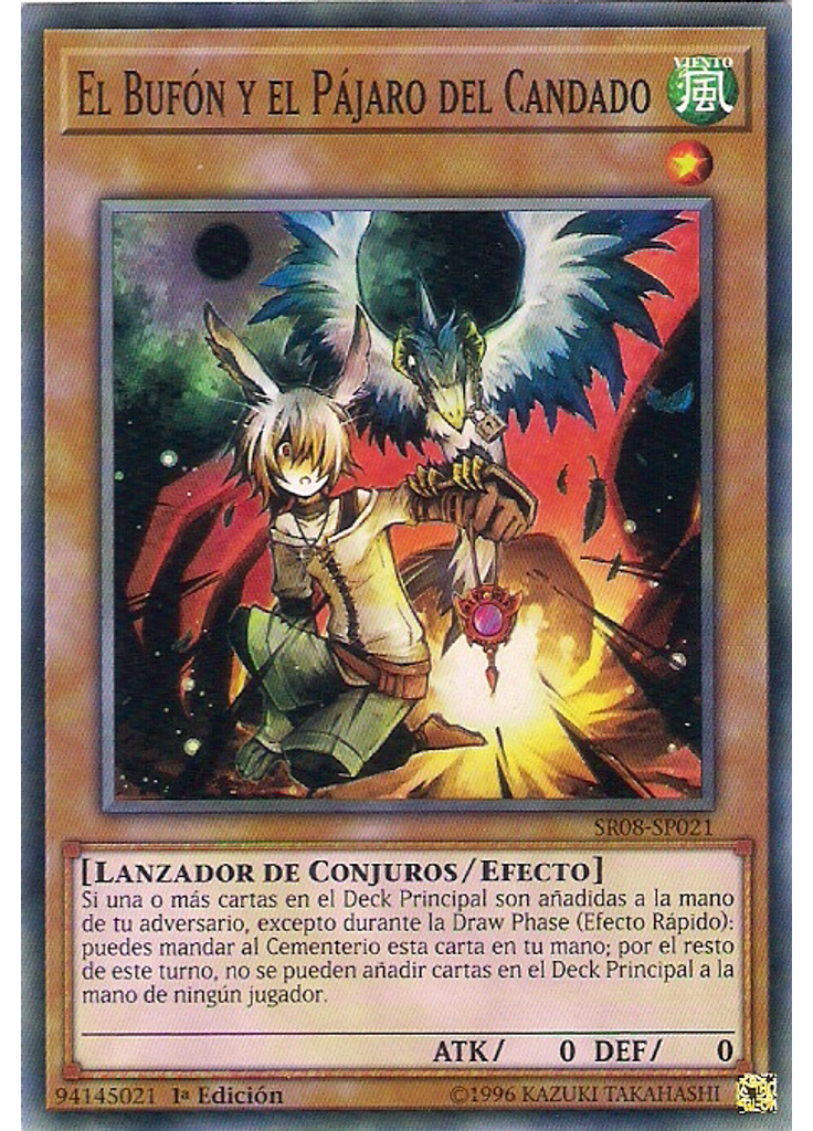 El Bufón y el Pájaro del Candado