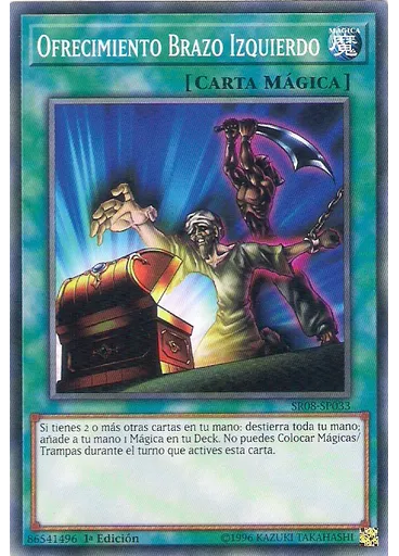 Ofrecimiento Brazo Izquierdo
