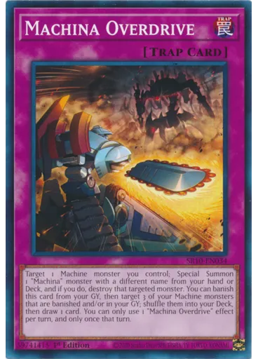 Machina Overdrive — Structure Deck: Mechanized Madness