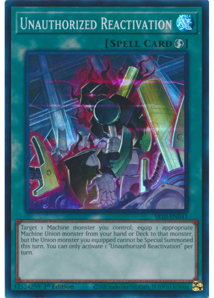 Unauthorized Reactivation