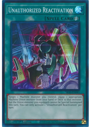 Unauthorized Reactivation