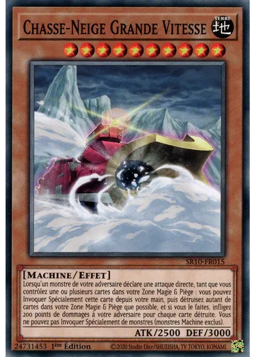 Chasse-Neige Grande Vitesse