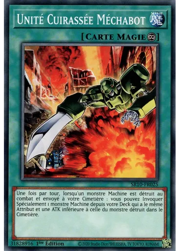Unité Cuirassée Méchabot — Deck de Structure : La Folie Mécanisée