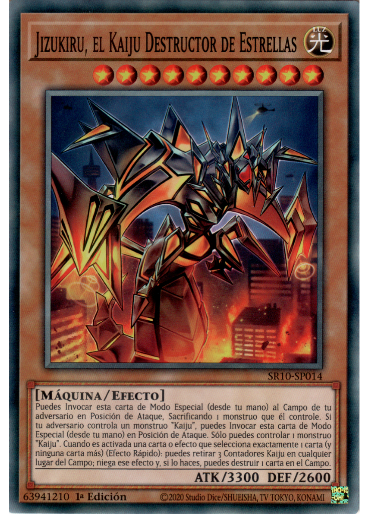 Jizukiru, el Kaiju Destructor de Estrellas