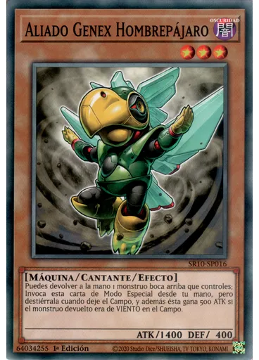 Aliado Genex Hombrepájaro