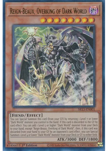Reign-Beaux, Overking of Dark World