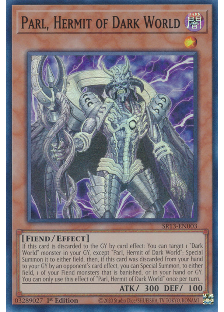 Parl, Hermit of Dark World