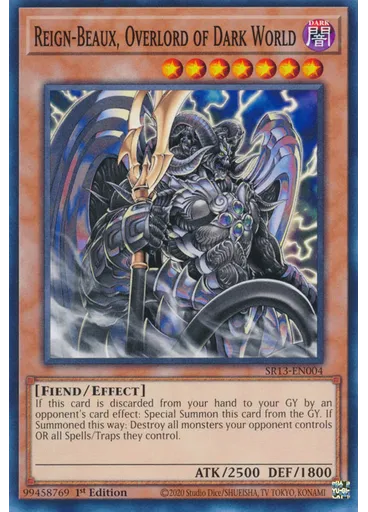 Reign-Beaux, Overlord of Dark World
