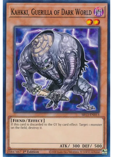 Kahkki, Guerilla of Dark World