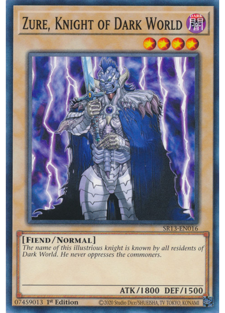 Zure, Knight of Dark World