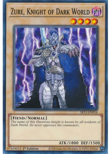 Zure, Knight of Dark World