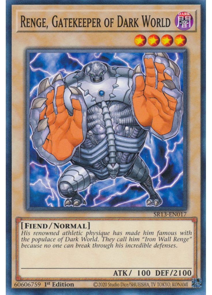 Renge, Gatekeeper of Dark World