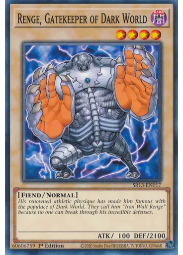 Renge, Gatekeeper of Dark World
