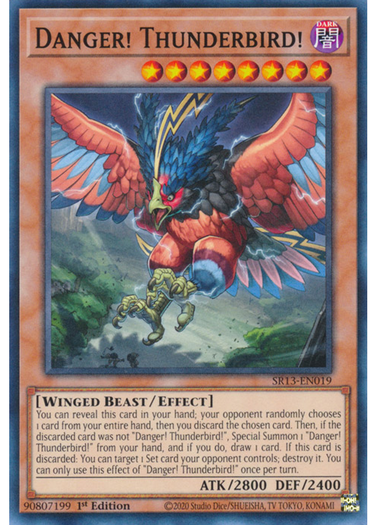 Danger! Thunderbird!