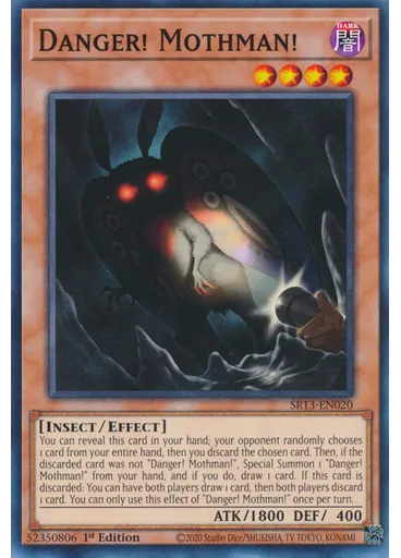 Danger! Mothman!