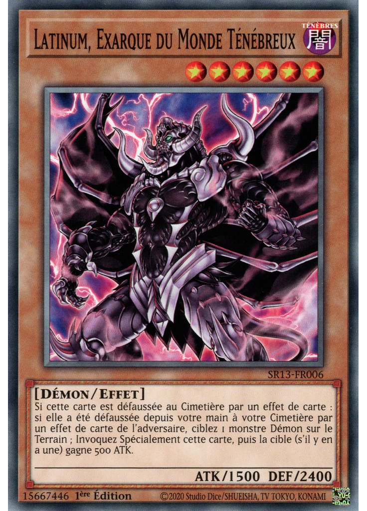 Latinum, Exarque du Monde Ténébreux