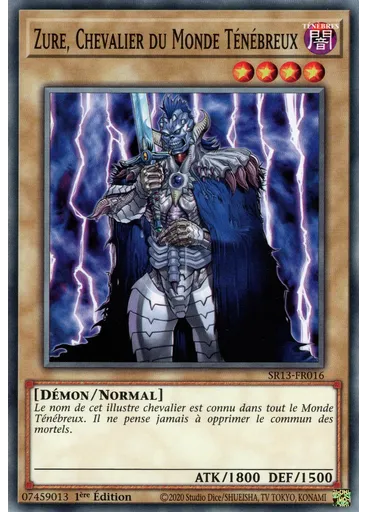 Zure, Chevalier du Monde Ténébreux