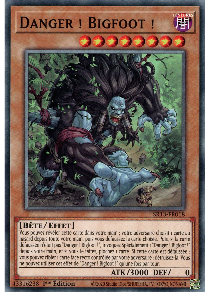 Danger ! Bigfoot !