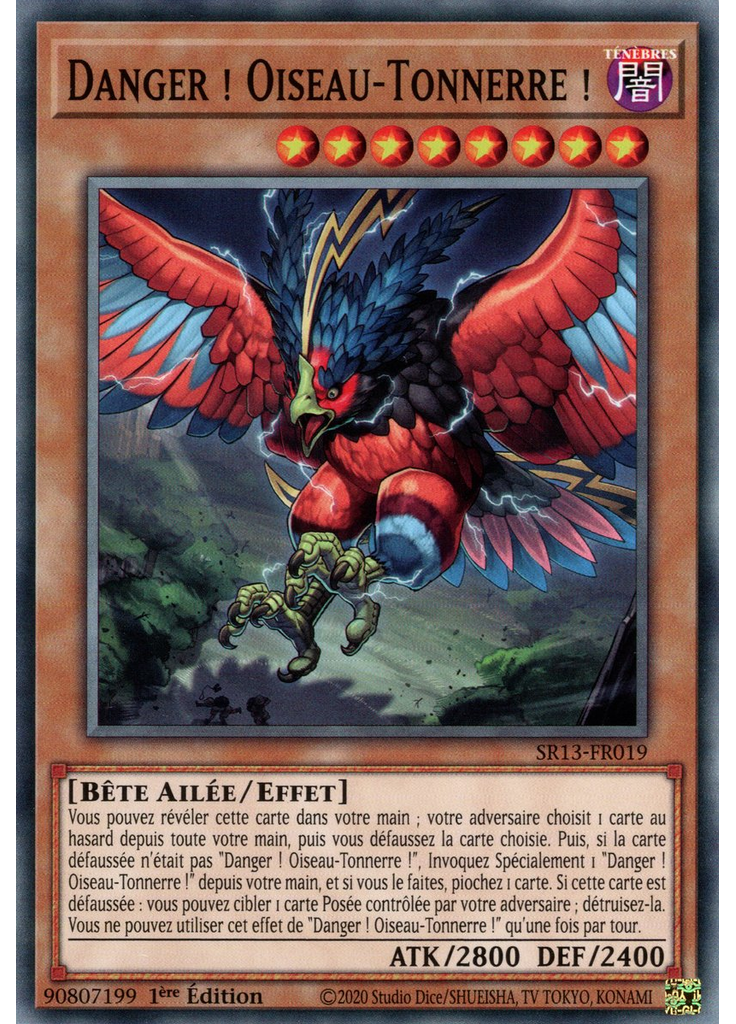 Danger ! Oiseau-Tonnerre !