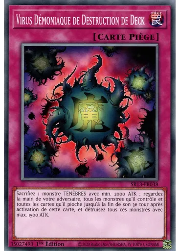 Virus Démoniaque de Destruction de Deck
