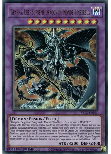 Grapha, Chef Suprême Dragon du Monde Ténébreux