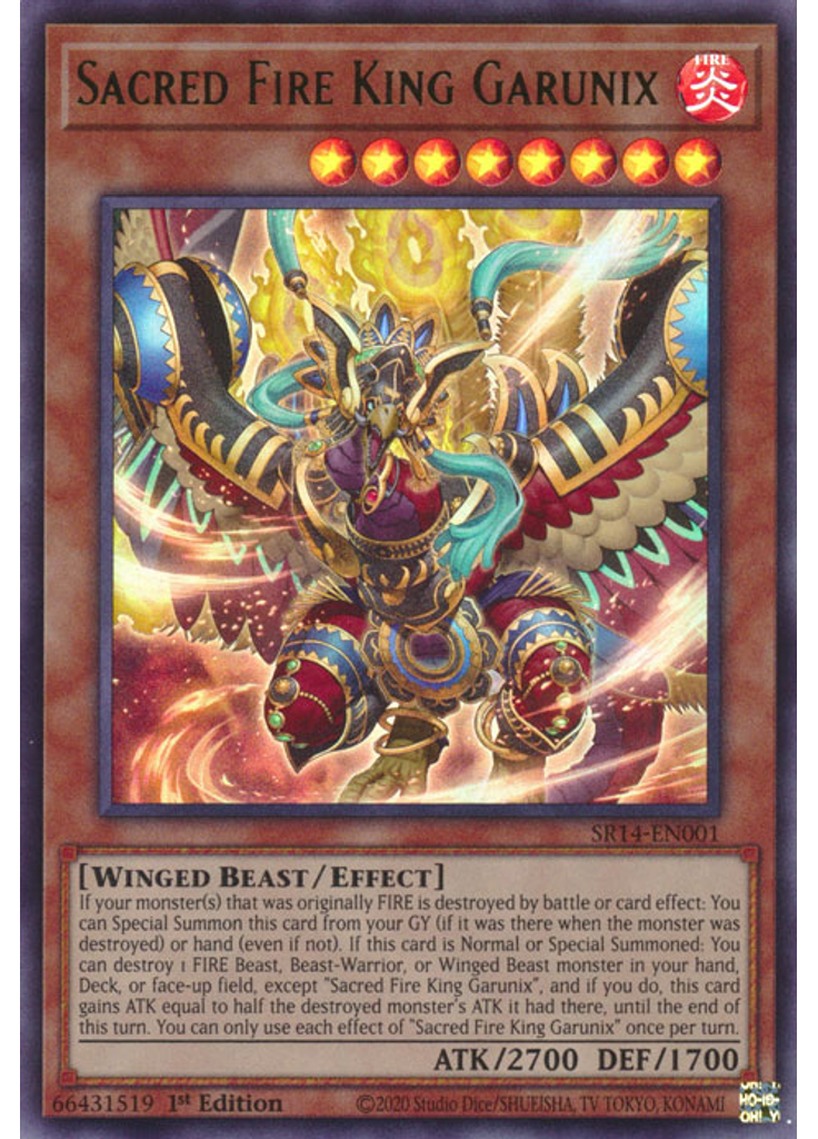 Sacred Fire King Garunix