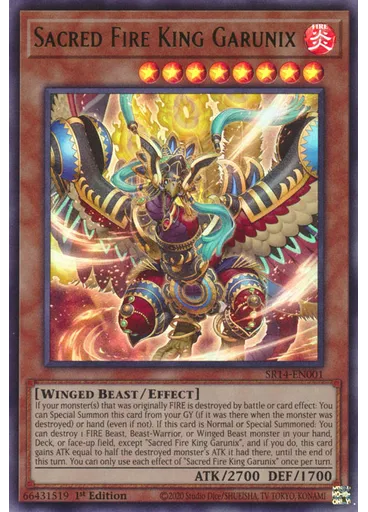 Sacred Fire King Garunix