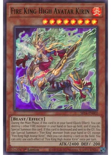 Fire King High Avatar Kirin
