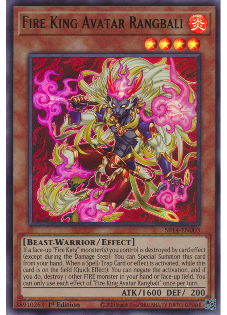 Fire King Avatar Rangbali