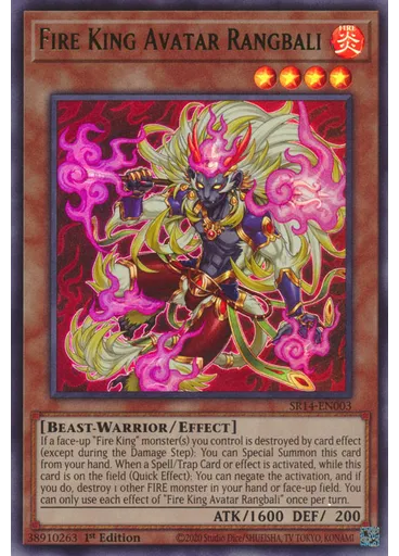 Fire King Avatar Rangbali